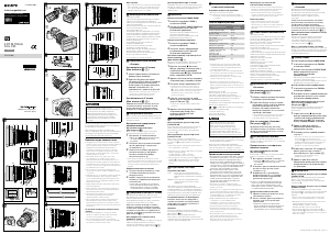 Руководство Sony SELP18110G Объектив
