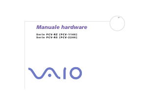 Manuale Sony PCV-RS402 Vaio Desktop