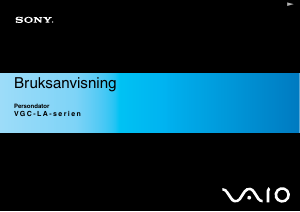 Bruksanvisning Sony VGC-LA1 Vaio Stationär dator