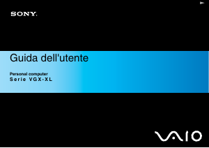 Manuale Sony VGX-XL301 Vaio Desktop