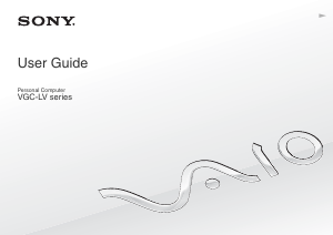 Manual Sony Vaio VGC-LV3SRJ Desktop Computer