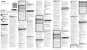 Manual Sony MDR-AS800BT Căşti