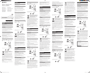 Priručnik Sony MDR-E820LP Slušalica