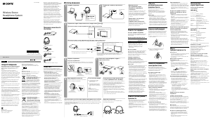 Руководство Sony MDR-HW300K Наушники