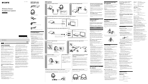 Manual de uso Sony MDR-HW300K Auriculares