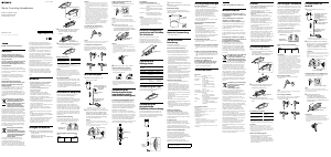 Manuale Sony MDR-NC100D Cuffie