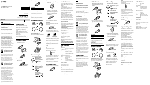 Manuál Sony MDR-NC40 Sluchátka