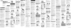 Használati útmutató Sony MDR-NC60 Fejhallgató