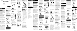 Manual de uso Sony MDR-NC60 Auriculares