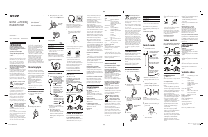 Instrukcja Sony MDR-NC7 Słuchawki