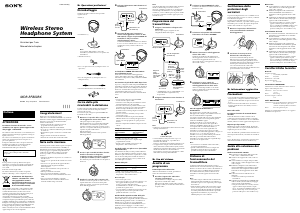Manual Sony MDR-RF800RK Auscultador