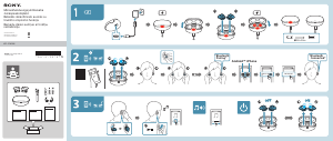 Handleiding Sony WF-SP800N Koptelefoon