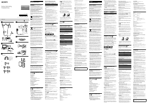 Manual de uso Sony XBA-NC85D Auriculares