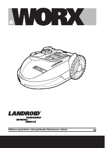 Rokasgrāmata Worx WR110MI Landroid S Zāles pļāvējs