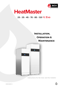 Manual ACV HeatMaster 45 TC Evo Central Heating Boiler