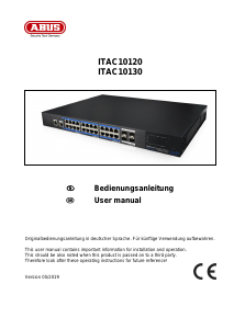 Manual Abus ITAC10120 Switch