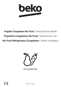Manuale BEKO BCHA306E4SN Frigorifero-congelatore