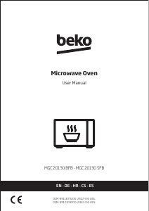 Manual BEKO MGC20130SFB Microwave