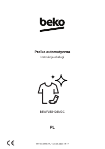 Instrukcja BEKO B5WFU58408MDC Pralka