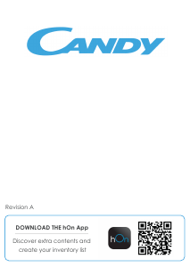 Manual de uso Candy CFTNF3518FW Frigorífico combinado