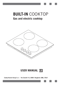 Manual Candy CMGH31B/1 Placa