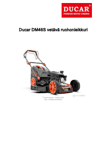 Manual Ducar DM46S Lawn Mower