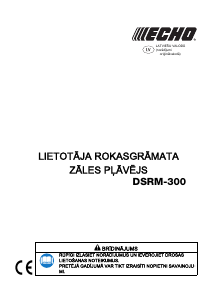 Rokasgrāmata Echo DSRM-300 Zāles trimmeris