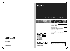 Manual de uso Sony Bravia KDL-20S2030 Televisor de LCD