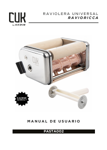 Manual de uso Gadnic PASTA002 Máquina de pasta