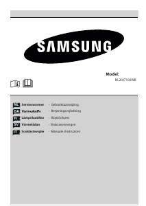 Handleiding Samsung NL20J7100WB Warmhoudlade