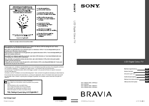 Manual de uso Sony Bravia KDL-22P5500 Televisor de LCD