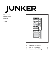 Bedienungsanleitung Junker JC80KCSE0 Kühl-gefrierkombination