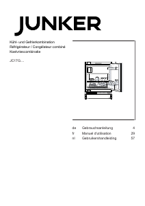 Mode d’emploi Junker JC17GBFD0 Réfrigérateur