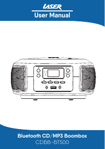 Handleiding Laser CDBB-BT500 Stereoset
