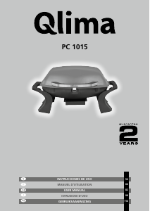 Manuale Qlima PC 1015 Barbecue