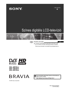 Használati útmutató Sony Bravia KDL-26P2520 LCD-televízió