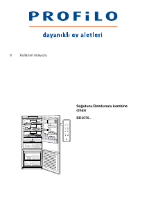 Kullanım kılavuzu Profilo BD3076WECN Donduruculu buzdolabı