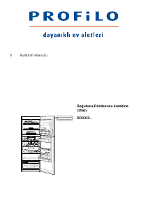 Kullanım kılavuzu Profilo BD2055WEXN Donduruculu buzdolabı