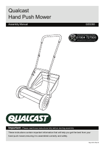 Manual Qualcast GSS380 Lawn Mower