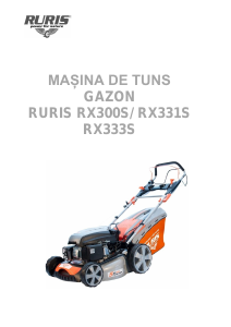 Manual Ruris RX301S Mașină de tuns iarbă