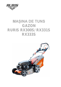 Manual Ruris RX333S Mașină de tuns iarbă