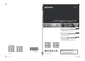 Manual de uso Sony Bravia KDL-26S3020 Televisor de LCD