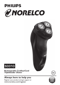 Manual Philips-Norelco S3310 Shaver