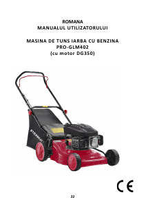 Manual Steinhaus PRO-GLM402 Mașină de tuns iarbă