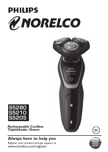 Handleiding Philips-Norelco S5205 Scheerapparaat