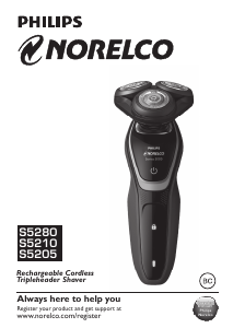 Manual Philips-Norelco S5280 Shaver