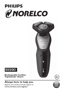Manual Philips-Norelco S5290 Shaver