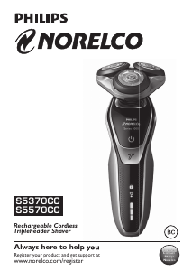 Manual Philips-Norelco S5370CC Shaver