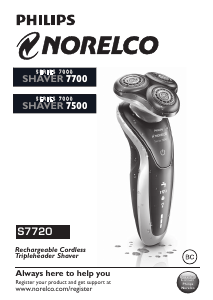 Manual Philips-Norelco S7720 Shaver