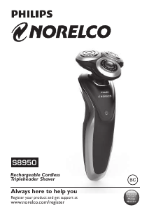 Manual Philips-Norelco S8950 Shaver